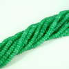CHYSOPRASE RONDELLE PLAIN BEADS